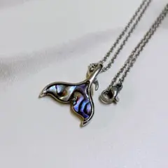 【ハワイ】ホエールテールネックレス