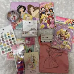 ディズニープリンセス 文房具セット 10点