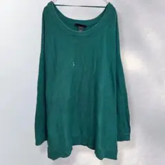 レーンブライアント ドロップショルダー ニット 大きいサイズ 2XL《a992