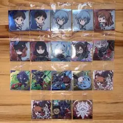 エヴァ ウエハース にふぉるめーしょん シール13枚セット