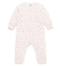 （試着のみ）プチバトー　中綿ロンパース