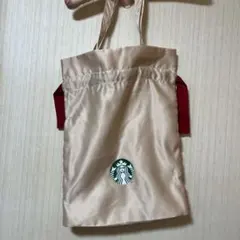 Starbucks ギフト袋 ベージュ 中型　トートバッグ　スタバ