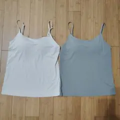 【みちゃん様専用】UNIQLO エアリズム キャミソールブラ Mサイズ 2枚