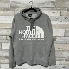 THE NORTH FACE グレー フード付きパーカー L