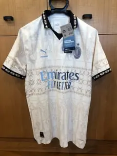 【新品未使用】ACミラン×PLEASURES限定コラボユニフォームM 新品タグ付き】 ACミラン PLEASURES コラボユニフォーム - メルカリ