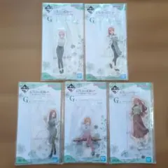 五等分の花嫁 一番くじ アクリルスタンド 5体セット