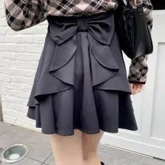 バックリボンフレアスカパン INGNI イング