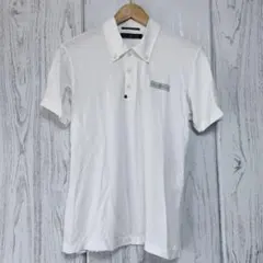 STONE ISLAND ストーンアイランド ジップ付き半袖ポロシャツ 白 Mのサムネイル