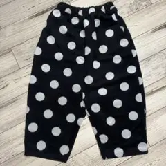 美品 アンティカ サルエルパンツ ドット 黒 antiqua クロップド メンズのサムネイル