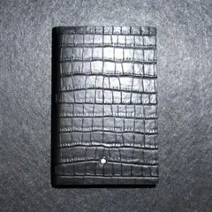 モンブラン ノート スモール クロコエンボスレザー 135975