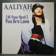 【極美品 90s R&B 名盤】AALIYAH AT YOUR BEST 12"