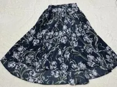 COCODEAL ココディール 花柄シフォンスカート