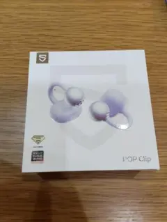 SOUNDPEATS POP Clip イヤーカフ ワイヤレスイヤホン パープルのサムネイル