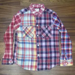 Ralph Lauren ネルシャツ エルボーパッチ S - メルカリ