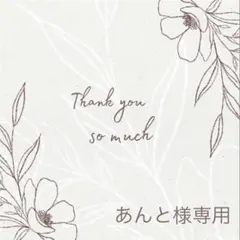 ◆あんと様専用◆