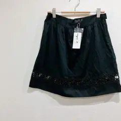 【新品】アニエスベー/agnès b. スカート ミニ フレア レース 上品 Mのサムネイル