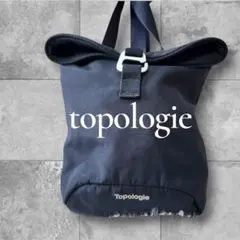 topologie トポロジー　ショルダーバック　ネイビー