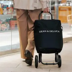 DEAN & DELUCAショッピングキャリー　ブラック 2025