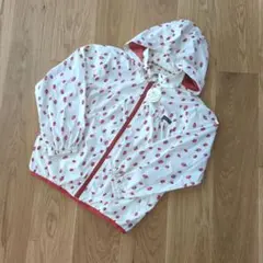 新品♡いちご柄ウィンドブレーカー♡アプレレクール、エニィファム、ブリーズ好き♡