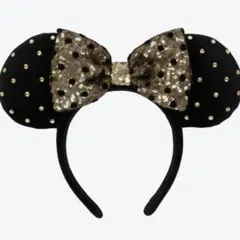 ディズニー カチューシャ ミニー スパンコール
