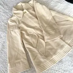 EMPORIO ARMANI クリーム色 ピーコート 40