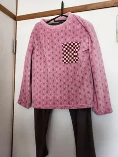 鬼滅の刃　禰豆子　GU ルームウェアセット Sサイズ ピンク