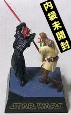 『内袋未開封』 スターウォーズジオラマ 第2弾ダースモールvsガンジン