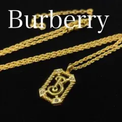 BURBERRY バーバリー ホース 馬上の騎士 ゴールド コイン ネックレス