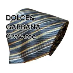 【DOLCE&GABBANA Cravatte】グレー系　イタリア製のサムネイル
