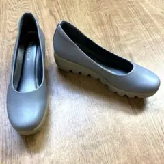 Hills Avenue ヒルズアヴェニュー プレーンウェーブソールパンプス
