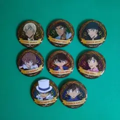 名探偵コナン トレーディング缶バッジ 全8種セット