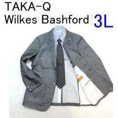 ✨2Way/未使用級✨ TAKA-Q テーラードジャケット 3L