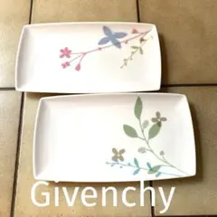 GIVENCHY yamaka 長皿 2枚セット 花柄 プレート ジバンシーのサムネイル