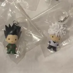 HUNTER×HUNTER キルア・ゴン めじるしアクセサリー　ガチャガチャ