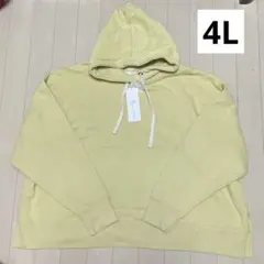 未使用 大きいサイズ 4L 裏起毛 パーカー