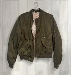 PULL&BEAR オリーブグリーン ジャンパー M