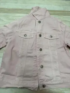 ZARA Girls ピンク　デニム　ジャケット