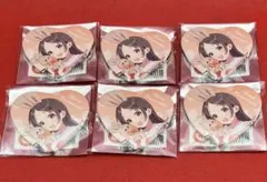 学園アイドルマスター 学マス GIGO 倉本千奈 ハート缶バッジ 6個