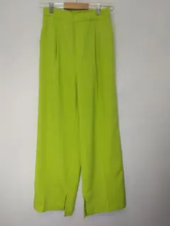 チャオパニックティピー スリットパンツ 緑 M TYZ1041502A0002
