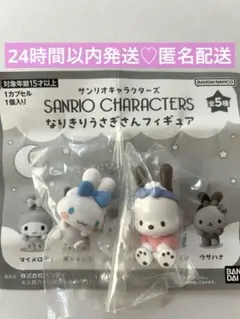 サンリオキャラクターズ　なりきりうさぎさん　シナモンロール　ポチャッコ