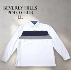 BEVERLY HILLS POLO CLUB 長袖ポロシャツ LLのサムネイル