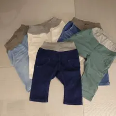 OFFICIAL TEAM ハーフ&7分丈パンツ 100cm～120cm 5点