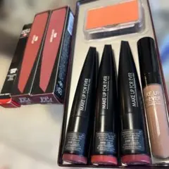 MAKE UP FOR EVER 口紅4本セット オレンジチークのサムネイル
