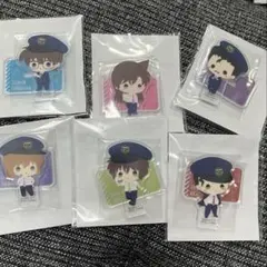 名探偵コナン　セガラッキーくじ　パイロット　アクリルスタンド　赤井、灰原、世良