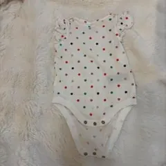 baby gap 水玉ロンパース 3-6ヶ月