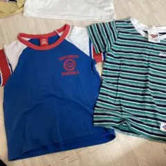 Dickies ストライプ Tシャツ & BABYDOLL Tシャツ セット