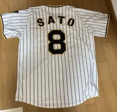 阪神タイガース 佐藤輝明 ユニフォーム Mサイズ Joshinワッペン付