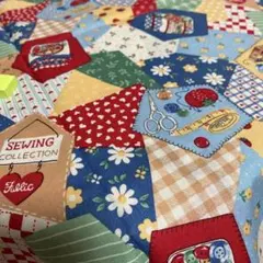 【メイシーママ様専用】パッチワーク風綿生地