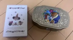 東京ディズニーリゾート 空き缶 2個セット　リルリンリン　美女と野獣
