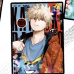 最強ジャンプ 付録 ヒロアカ 爆豪 私服 1枚